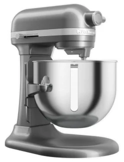 Robot pâtissier rond argent 5KSM70JPXECU 6,6 L 375 W 230v - KITCHENAID Discount