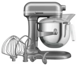 Robot pâtissier rond argent 5KSM70JPXECU 6,6 L 375 W 230v - KITCHENAID Discount
