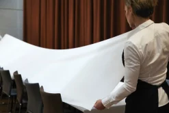 DUNI Rouleau de nappe blanc non tissé 25x1,18 m cel Sale