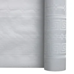 Rouleau de nappe blanc papier 1x100 m - Aucune Outlet