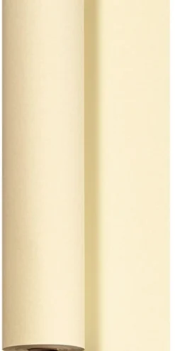 Rouleau de nappe ivoire non tissé 25x1,18 m cel - DUNI Hot