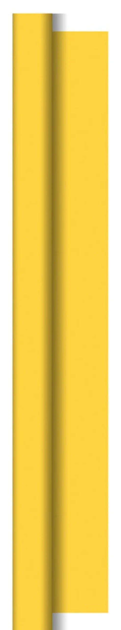 DUNI Rouleau de nappe jaune non tissé 10x1,18 m cel Discount