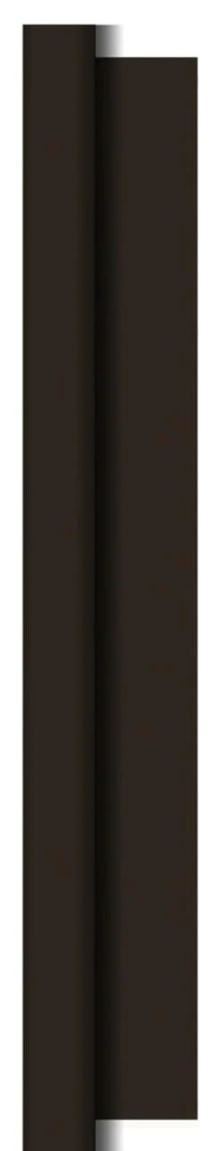Rouleau de nappe noir non tissé 25x1,18 m cel - DUNI Hot