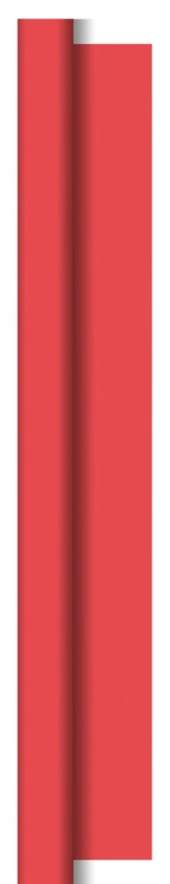DUNI Rouleau de nappe rouge non tissé 25x1,18 m cel