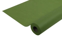 Aucune Rouleau de nappe vert olive plastique 20 m x 120 cm Clearance