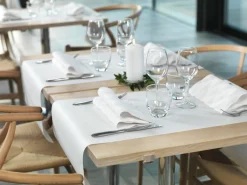 Rouleau tête à tête blanc non tissé 0,4x24 m Evolin - DUNI Sale