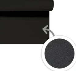 Rouleau tête à tête noir non tissé 0,4x24 m Evolin - DUNI Best