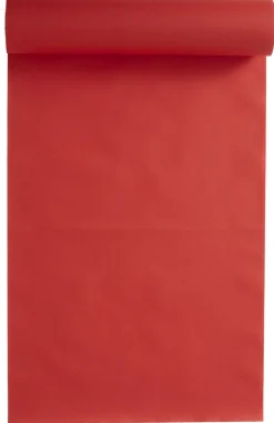PRO.MUNDI Rouleau tête à tête rouge non tissé 0,4x24 m Lisah Discount