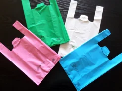 Aucune Sac bretelle plastique blanc 21x40 cm 50 microns (1000 pièces) New