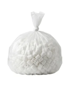 Sac à déchets plastique blanc 10 L 10 microns (1000 pièces) - Aucune Sale