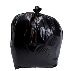 Aucune Sac à déchets plastique noir 50 L 35 microns (250 pièces) Outlet