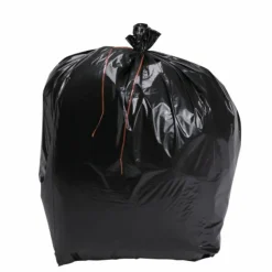 Aucune Sac à déchets plastique noir 130 L 53 microns (100 pièces) Hot