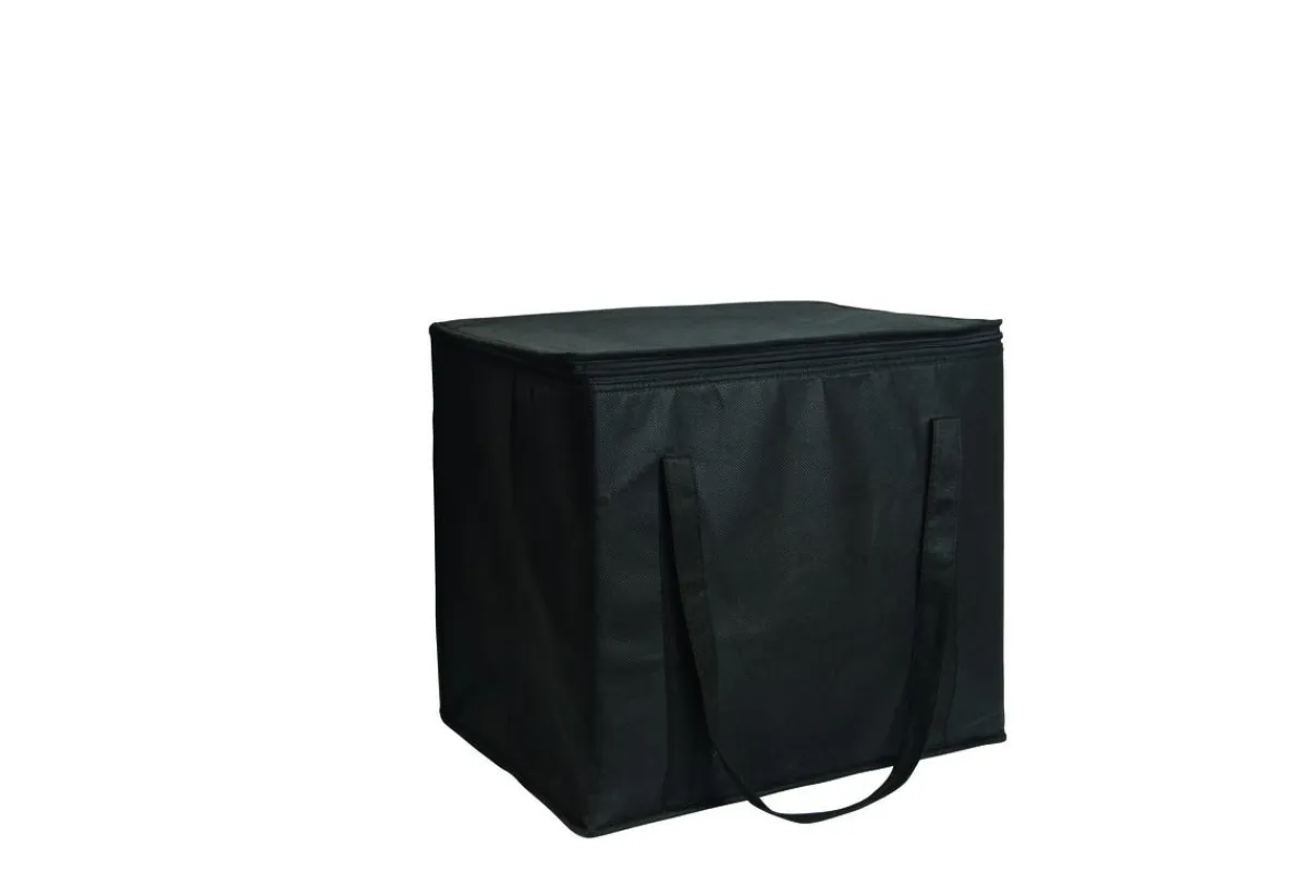 PRO.MUNDI Sac isotherme polyester noir 44x32x38 cm Oxstal (20 pièces) New