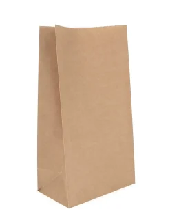 Sac kraft 22x14x34 cm Oxstal (500 pièces) - PRO.MUNDI Hot