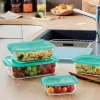 LUMINARC Saladier avec couvercle hermétique transparent verre trempé Ø 17 cm Keep'n Box Best