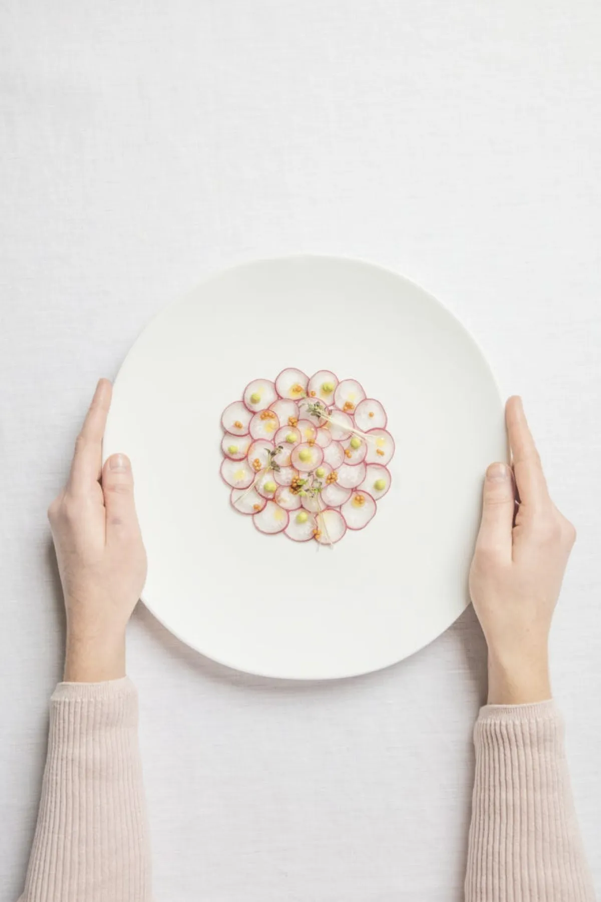 Saladier blanc porcelaine 21 cm Shell - COOKPLAY New