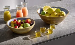 Saladier bois Ø 24 cm 7,5 cm 1,1 L Mango - APS Outlet