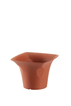 Saladier bol "gandot" terracotta fibre végétale 10 cm Liliroc - SAINT ROMAIN Outlet