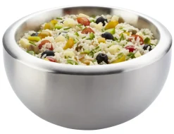 Saladier double paroi rond inox Ø 30 cm - PRO.MUNDI