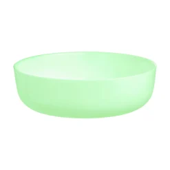 LUMINARC Saladier droit rond vert verre opal Ø 22 cm Diwali Online