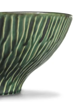 Saladier empilable rond vert grès émaillé 30 cm Ø 30 cm Verde Lanza - SERAX New