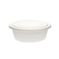 PRO.MUNDI Saladier fibre végétale Ø 26 cm 9 cm Oxstal (50 pièces) New