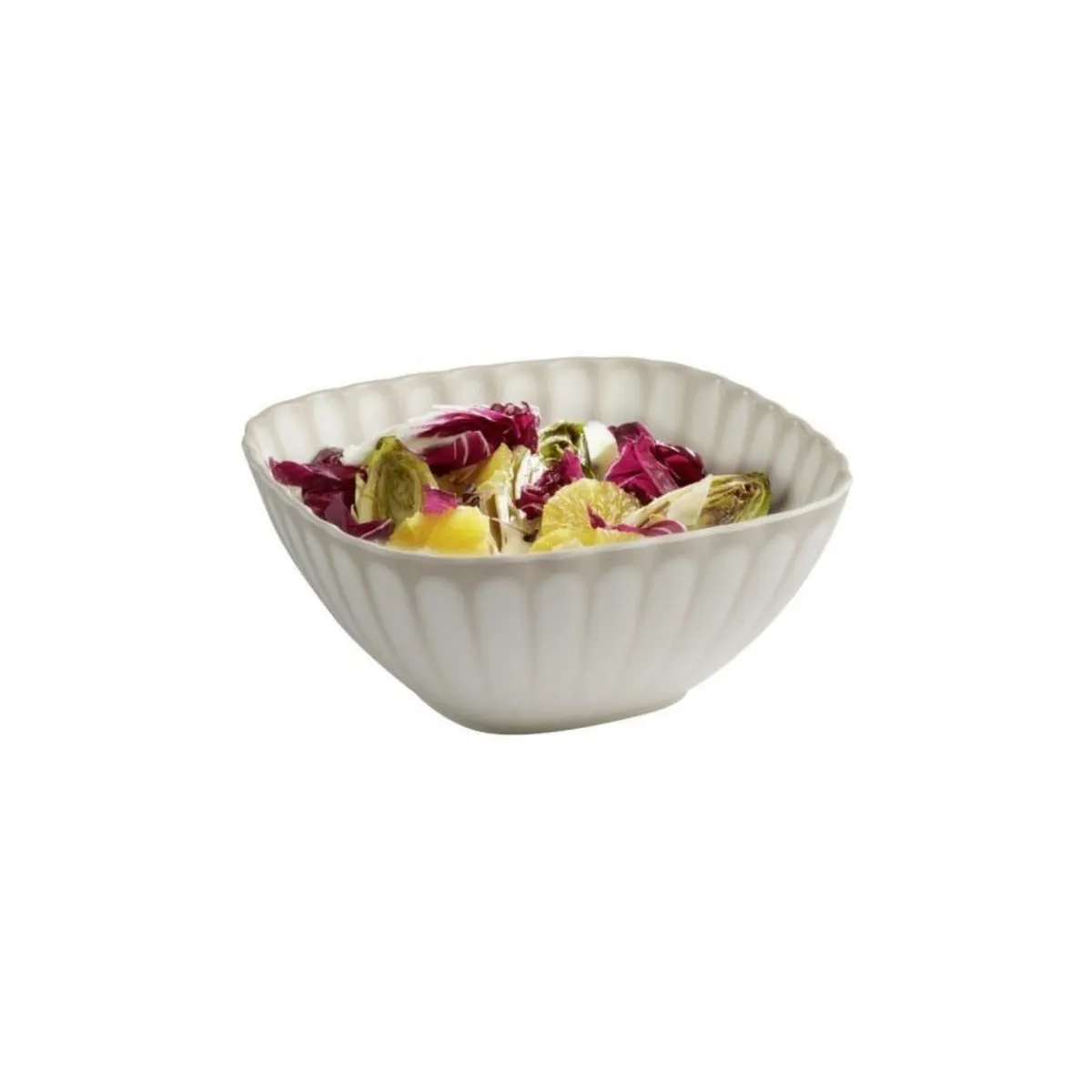 Saladier mélamine blanc 25x25x11 cm 2,8 L Arumi - APS Discount