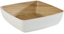 Saladier mélamine blanc 25x25x7,5 cm 2,65 L Frida - APS Outlet