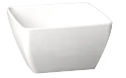 Saladier mélamine blanc 19x19x9 cm 1,5 L Pure - APS Hot