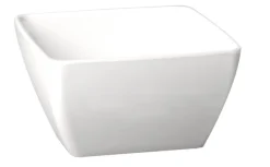 APS Saladier mélamine blanc 25x25x12 cm 3,8 L Pure