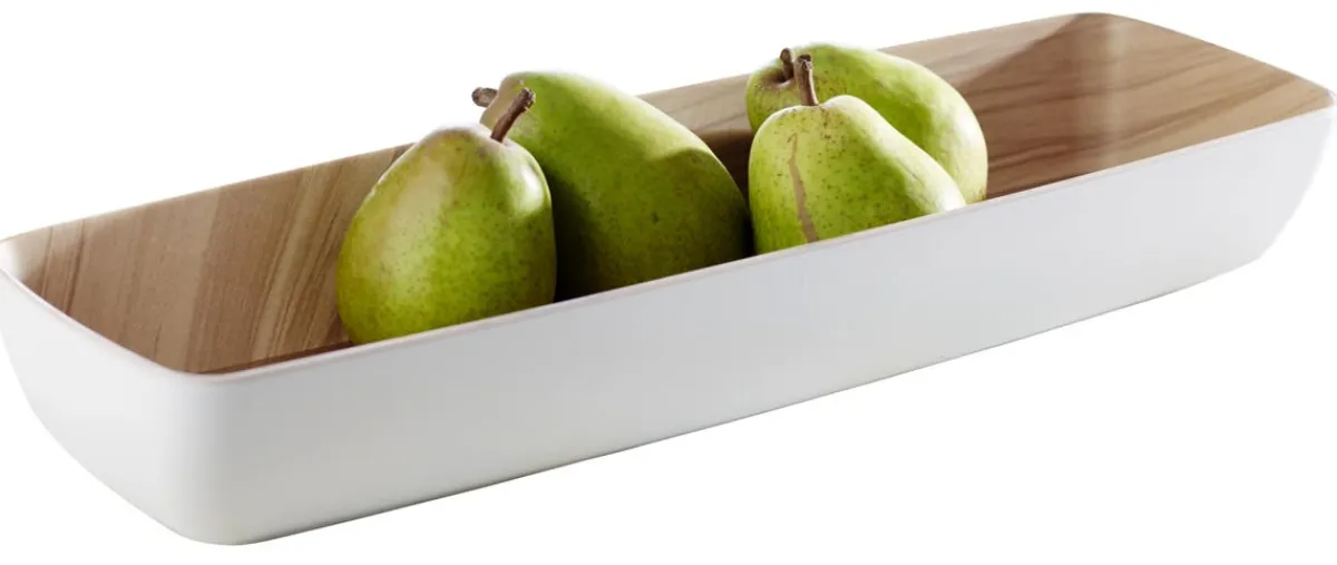 Saladier mélamine brun 53x16,2x7,5 cm 3,65 L Frida - APS Outlet