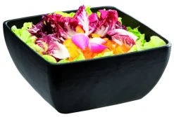 Saladier mélamine gris 25x25x12 cm 3,8 L Pure - APS Outlet