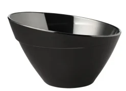 Saladier mélamine noir Ø 30 cm 19,5 cm 5 L Balance - APS Online