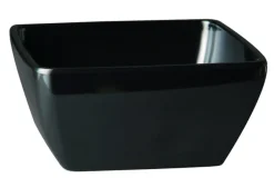 Saladier mélamine noir 25x25x12 cm 3,8 L Pure - APS Outlet