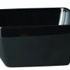 APS Saladier mélamine noir 19x19x9 cm 1,5 L Pure Online