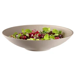 Saladier mélamine sable Ø 30 cm 7 cm 2,2 L Nero - APS Discount