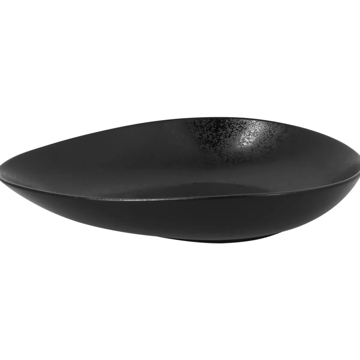 Saladier noir porcelaine vitrifiée 28 cm Shaped - RAK Best