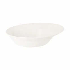 Saladier ovale ivoire porcelaine vitrifiée 20,2 cm Giro - RAK Hot