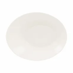 Saladier ovale ivoire porcelaine vitrifiée 20,2 cm Giro - RAK Hot