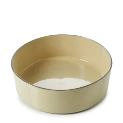 REVOL Saladier rond beige porcelaine culinaire Ø 25 cm  Caractère Online