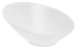 PRO.MUNDI Saladier rond blanc porcelaine Ø 25 cm Tutti New