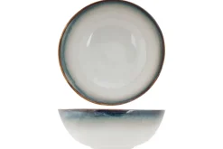 Saladier rond blanc porcelaine Ø 24 cm Akoya - PROOF Discount