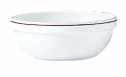 Saladier rond blanc verre opal Ø 12,1 cm Restaurant Filet Bordeaux - ARCOROC
