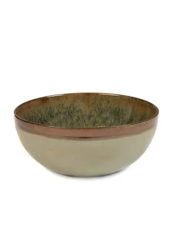 SERAX Saladier rond gris grès émaillé Ø 19 cm Surface Online
