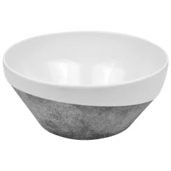 DALEBROOK Saladier rond gris mélamine Ø 28 cm Urban Sale