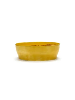 Saladier rond jaune grès émaillé Ø 28,5 cm Feast By Ottolenghi - SERAX New