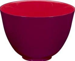 Saladier rond rouge mélamine Ø 25 cm Vestah - PLATEX Clearance