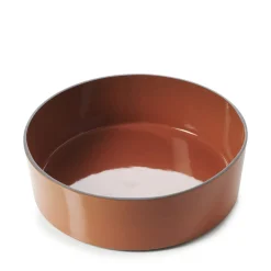 REVOL Saladier rond rouge porcelaine culinaire Ø 25 cm  Caractère Clearance