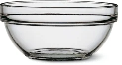 ARCOROC Saladier rond transparent verre trempé Ø 20 cm Empilable Clearance