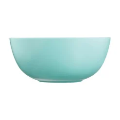 LUMINARC Saladier rond turquoise verre opal Ø 21 cm Diwali Best
